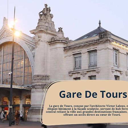 Ferienwohnung Sakura - Face Gare Tours Exterior foto